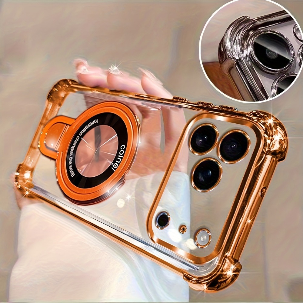 Luxury Plating Phone Case for  - Taco Stand Holder reseña y precio