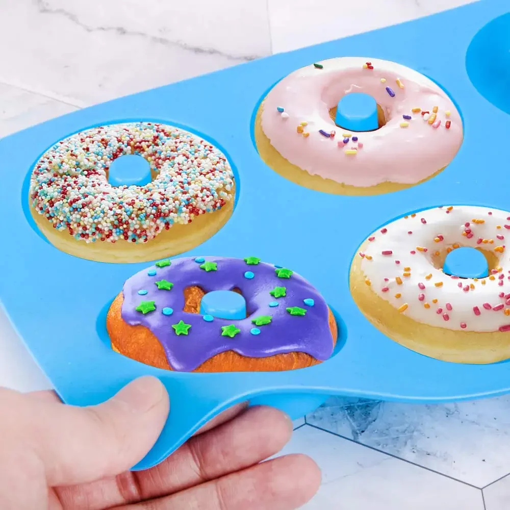 1/2pcs Silicone Muffins Donut  - Donut Mold Silicone reseña y precio