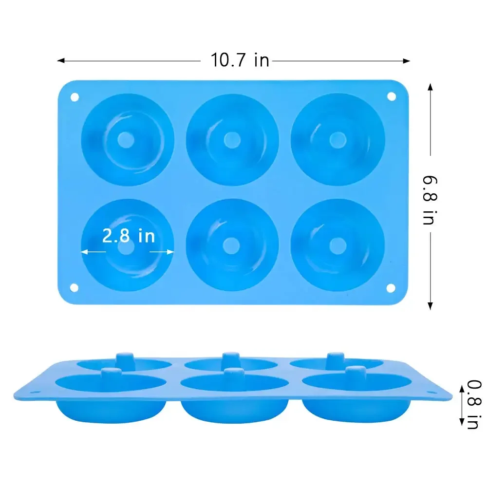 1/2pcs Silicone Muffins Donut  - Donut Mold Silicone reseña y precio