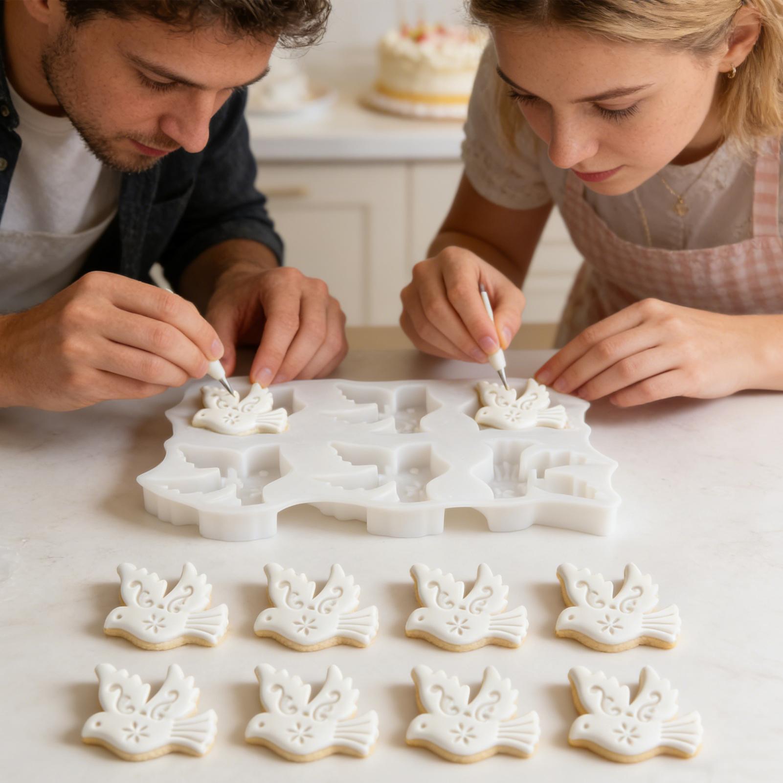 Bird Shape Silicone Mold 6-Cav - Potsticker Mold reseña y precio