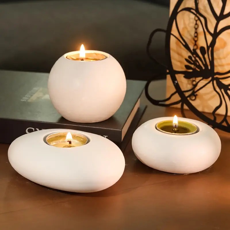 Tealight Candle Holder Resin S - Potsticker Mold reseña y precio