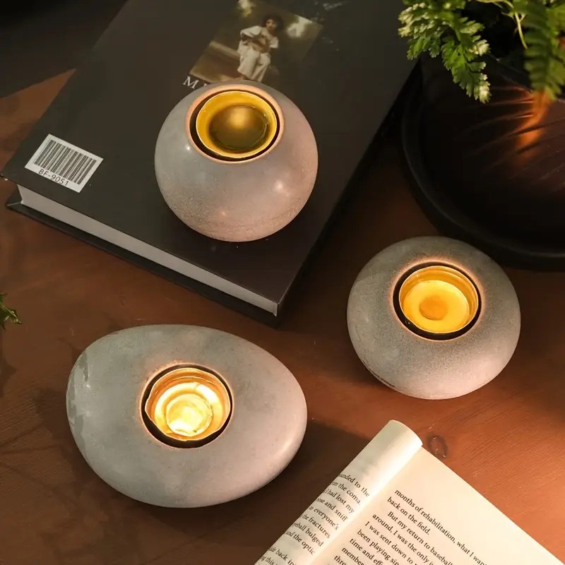 Tealight Candle Holder Resin S - Potsticker Mold reseña y precio