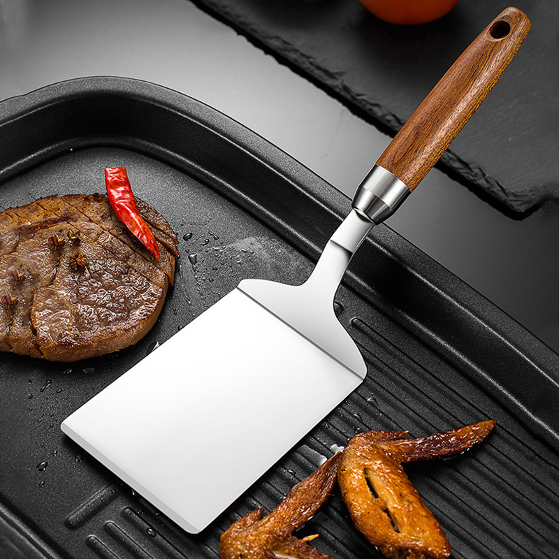 304 Stainless Steel Steak Spat - Okonomiyaki Spatula reseña y precio