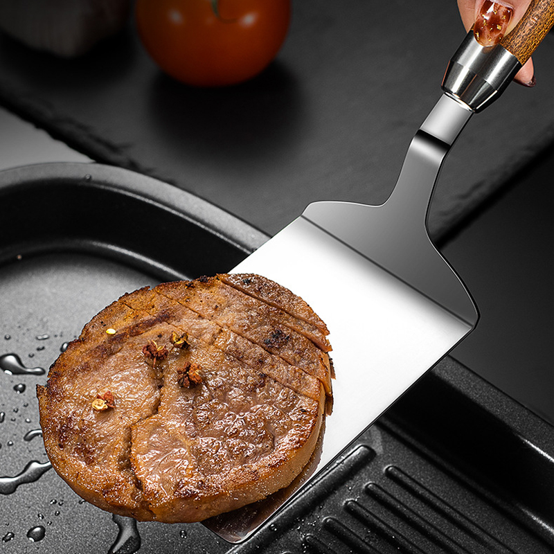 304 Stainless Steel Steak Spat - Okonomiyaki Spatula reseña y precio