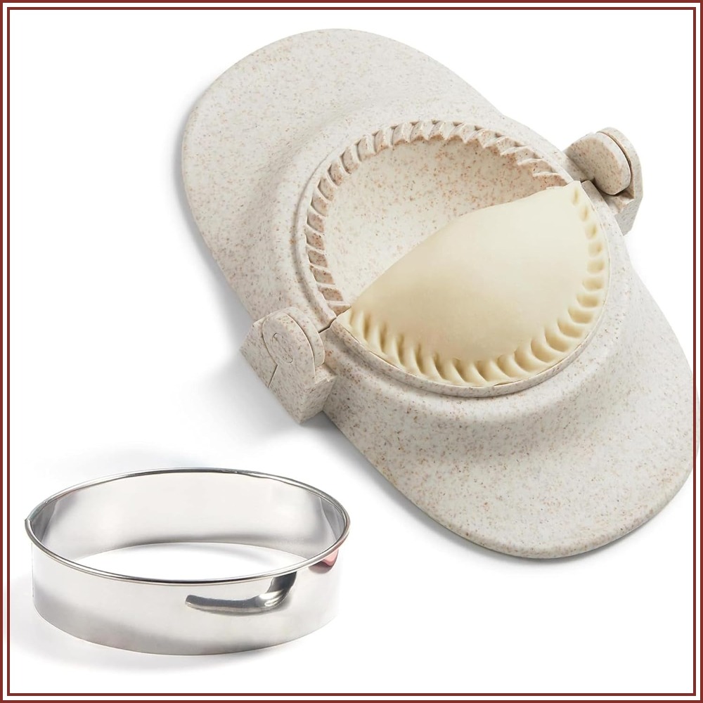 Dumpling Maker Set with Dough  - Dumpling Press Set reseña y precio