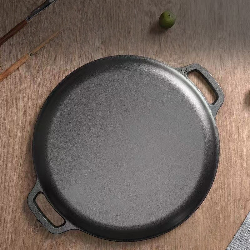 JUSTINLAU Double-Ear Frying Pa - Cast Iron Corn reseña y precio