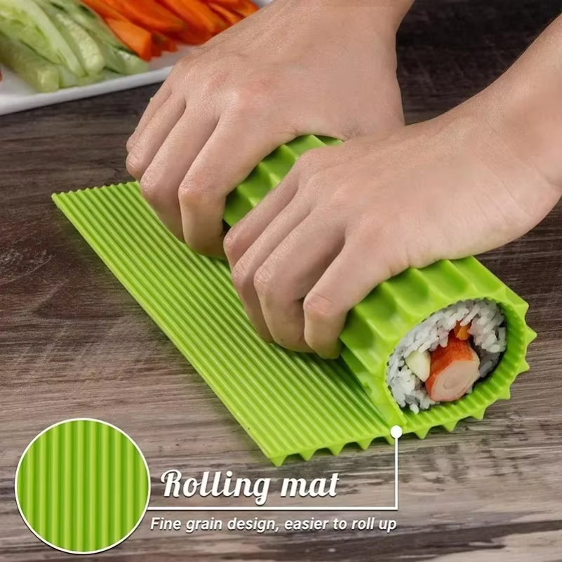 Reusable Silicone Sushi Roller - Spring Roll Wrapper reseña y precio