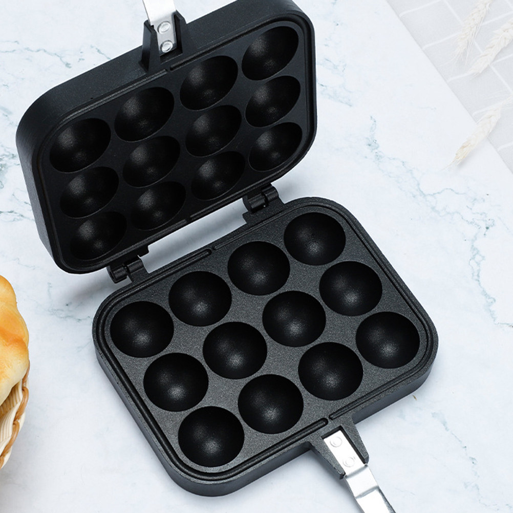 Household Egg Pan 12-Holes Non - Takoyaki Grill Plate reseña y precio