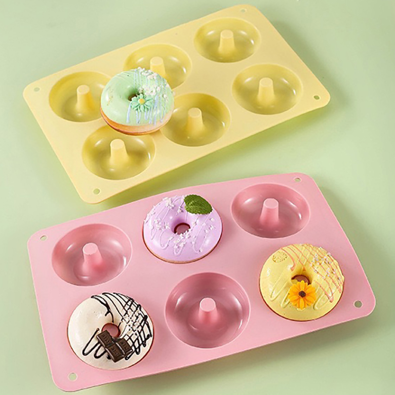 6 Donut Cake Silicone Molds Ki - Donut Mold Silicone reseña y precio