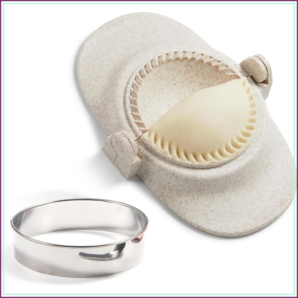Dumpling Maker Set with Dough  - Dumpling Press Set reseña y precio