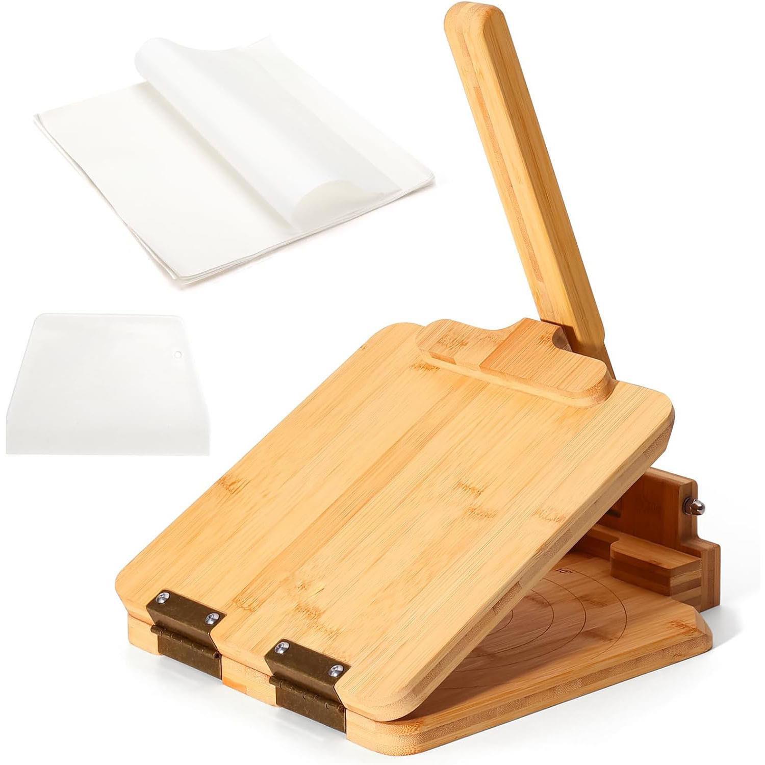 Hot-selling bamboo and wood to - Dumpling Press Set reseña y precio