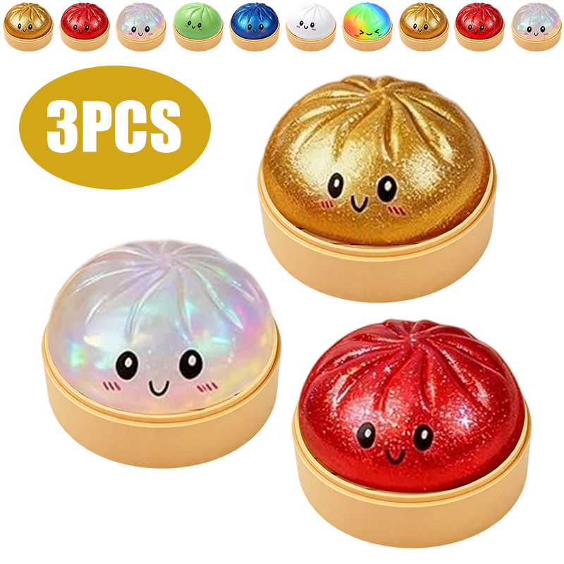Bao Bun Squishy Toy with Bambo - Bao Steamer Bamboo reseña y precio
