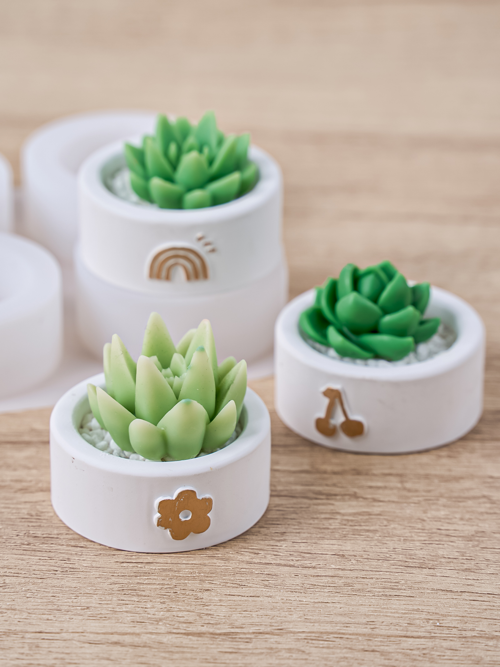 Round Candle Cup Holder Silico - Potsticker Mold reseña y precio