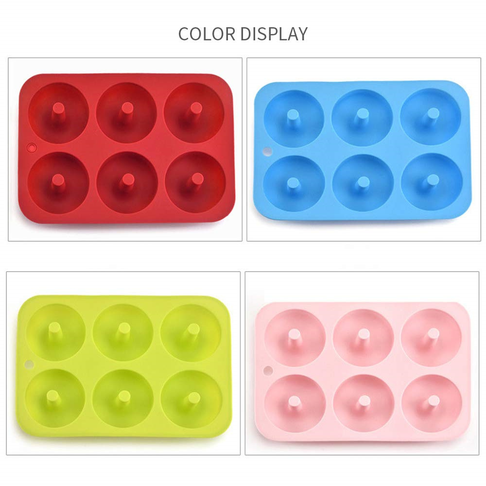 6 Holes Silicone Donut Mold Ba - Donut Mold Silicone reseña y precio