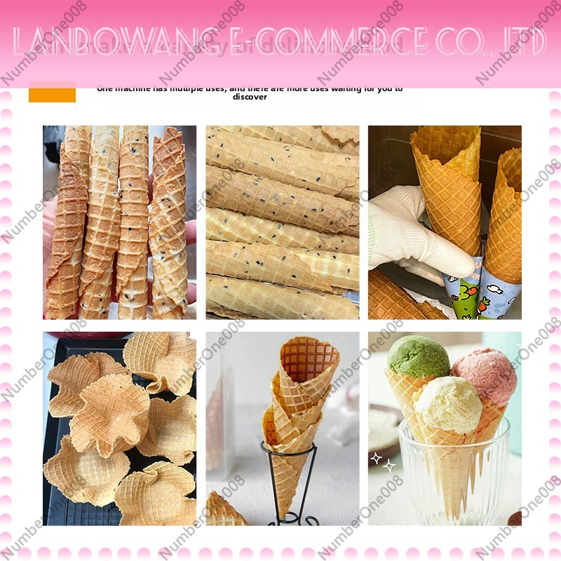Electric Crispy Ice Cream Cone - Waffle Cone Maker reseña y precio