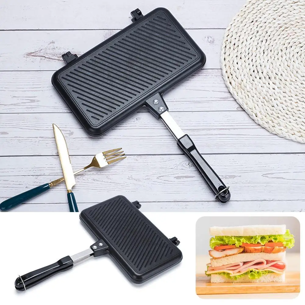 Double-Sided Frying Pan Non-St - Cast Iron Corn reseña y precio