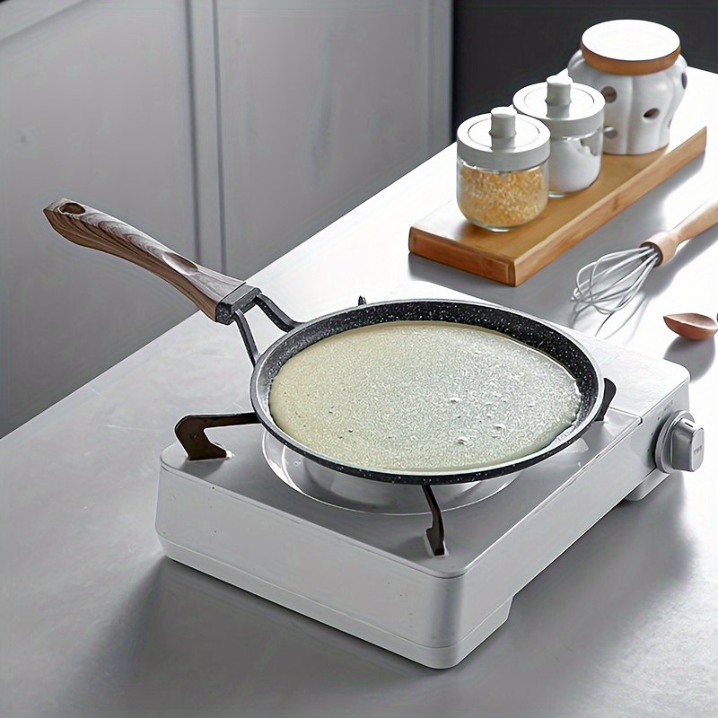 Household non-stick skillet, c - Danish Pancake Pan reseña y precio
