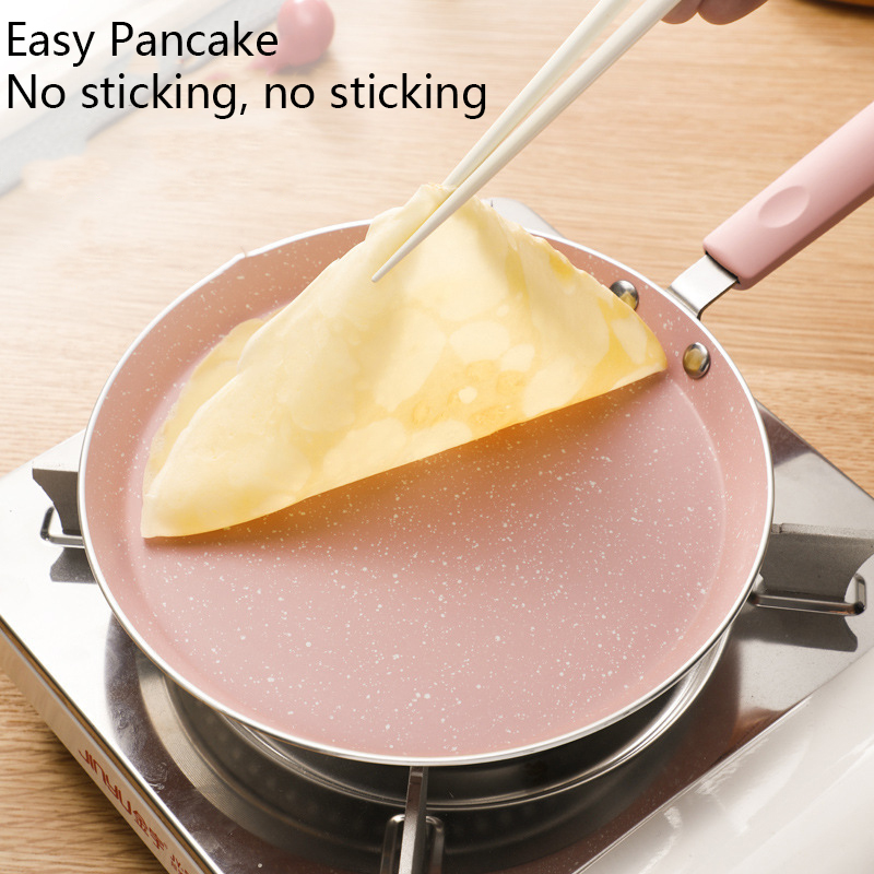 1 Non Stick Pink Frying Pan Fo - Egg Waffle Pan reseña y precio