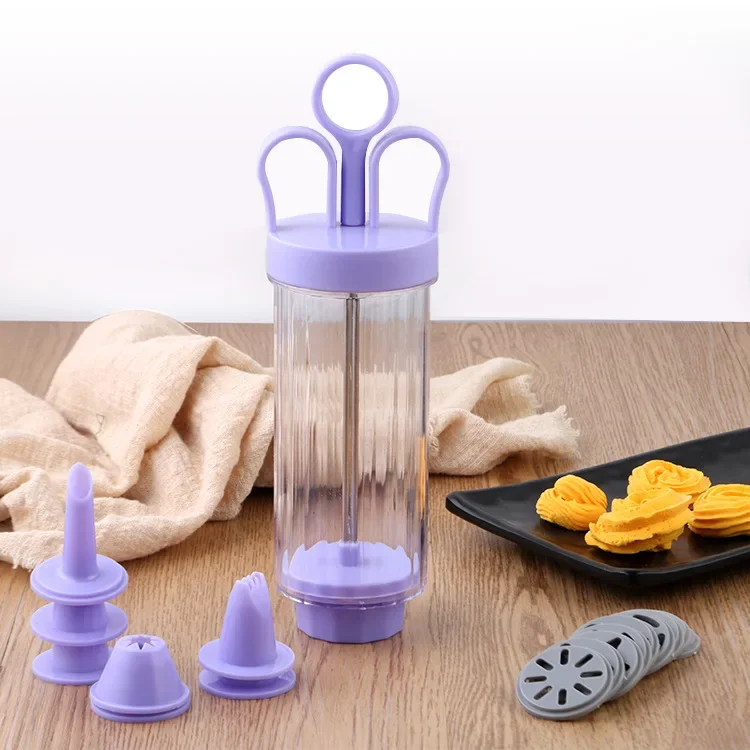 DIY Manual Cookie Press Maker  - Churros Maker Gun reseña y precio