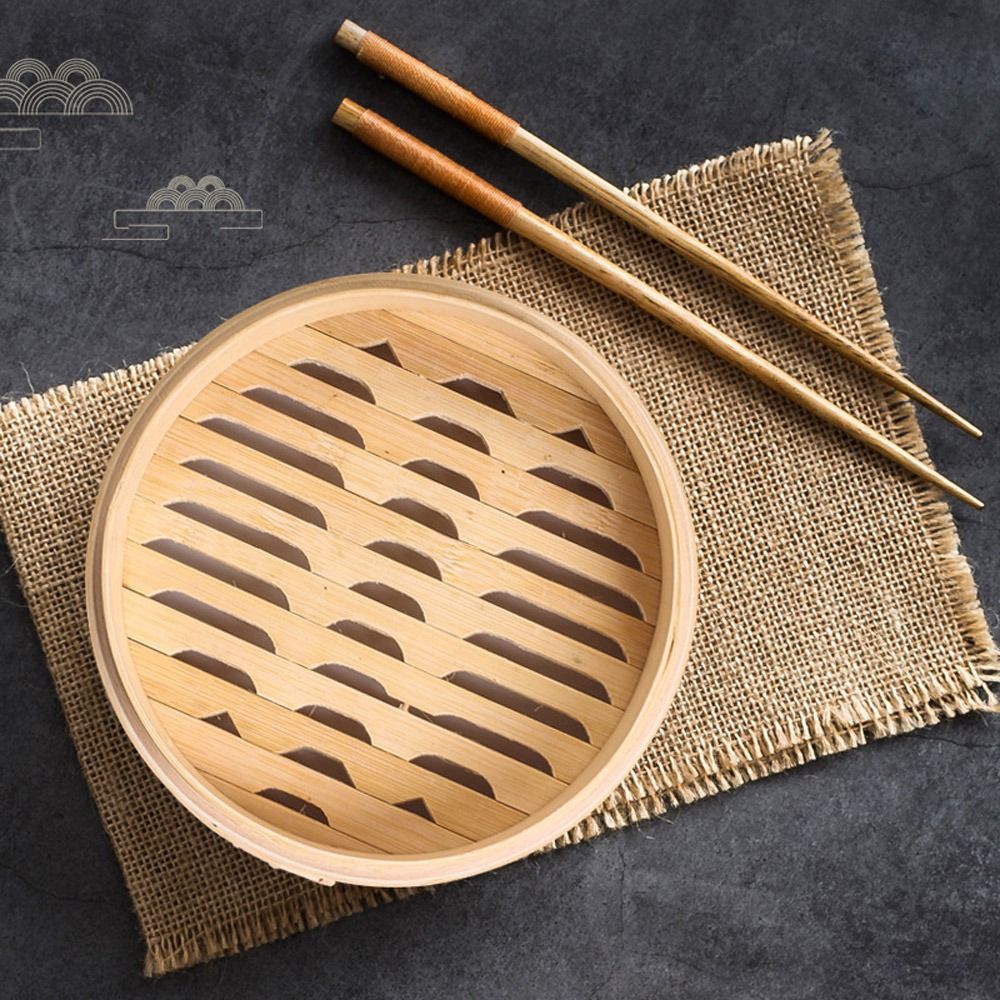 Bamboo Steamer Basket with Lid - Bao Steamer Bamboo reseña y precio