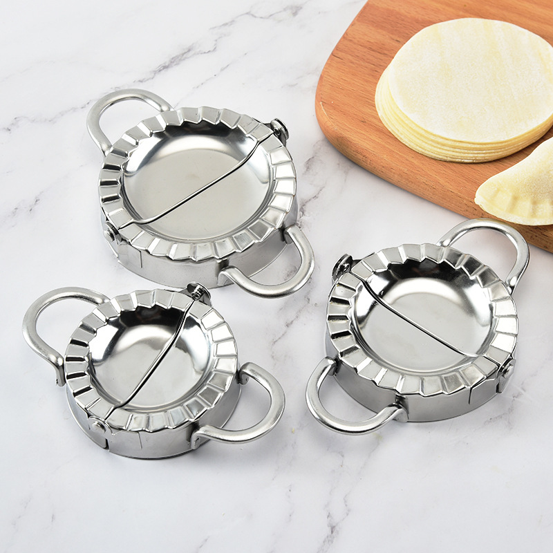 Stainless Steel Dumpling Maker - Dumpling Press Set reseña y precio