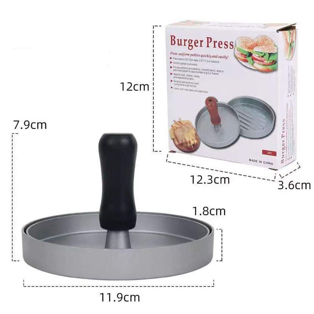 Burger Press Hamburger Meat To - Hot Dog Press reseña y precio