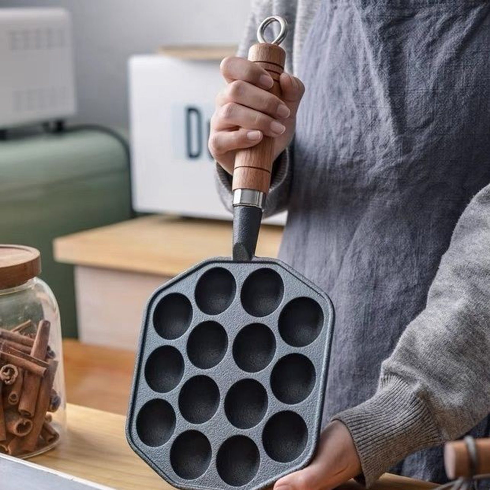 Takoyaki Grill Pan Easy To Cle - Takoyaki Grill Plate reseña y precio
