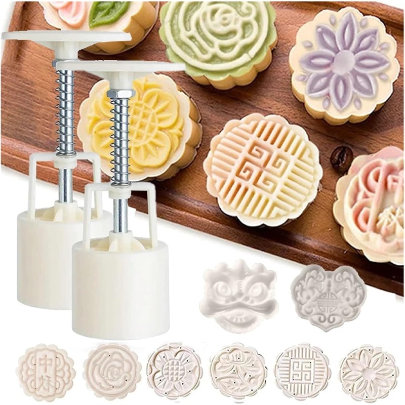 Mooncake Mold Plastic Hand-Pre - Bunny Cake Mold reseña y precio
