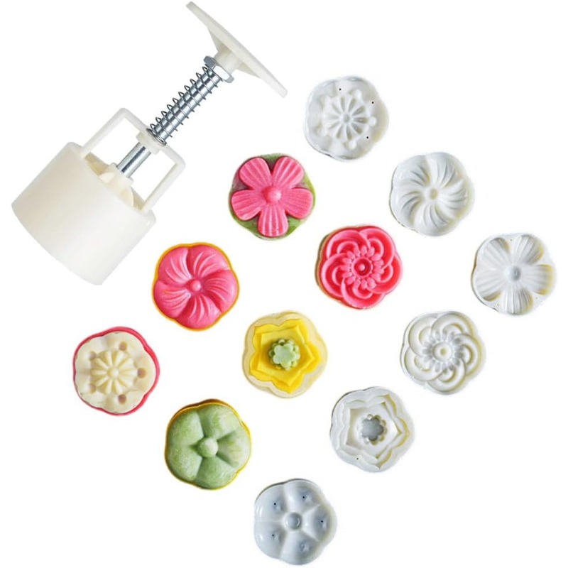 Mooncake Mold Plastic Hand-Pre - Bunny Cake Mold reseña y precio