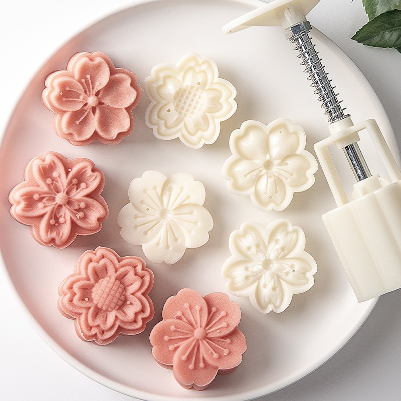 Mooncake Mold Plastic Hand-Pre - Bunny Cake Mold reseña y precio