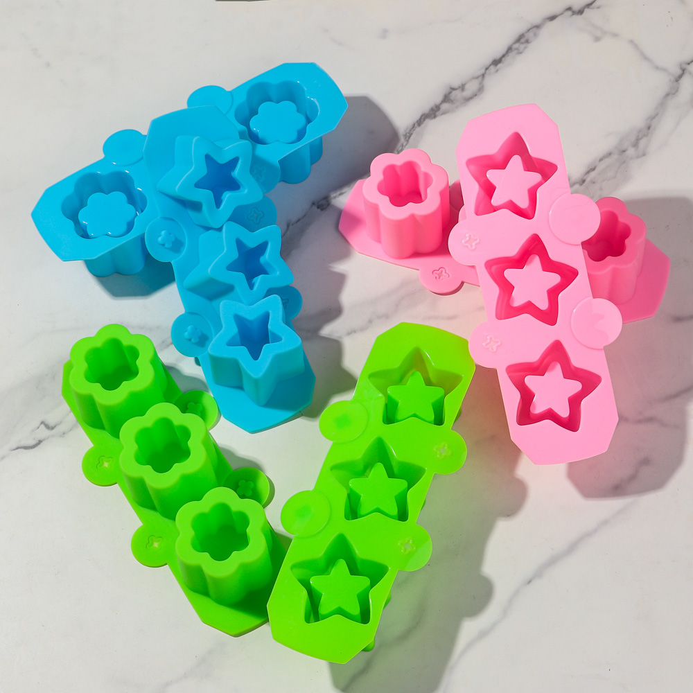 3 Holes Star Flower Concrete F - Potsticker Mold reseña y precio