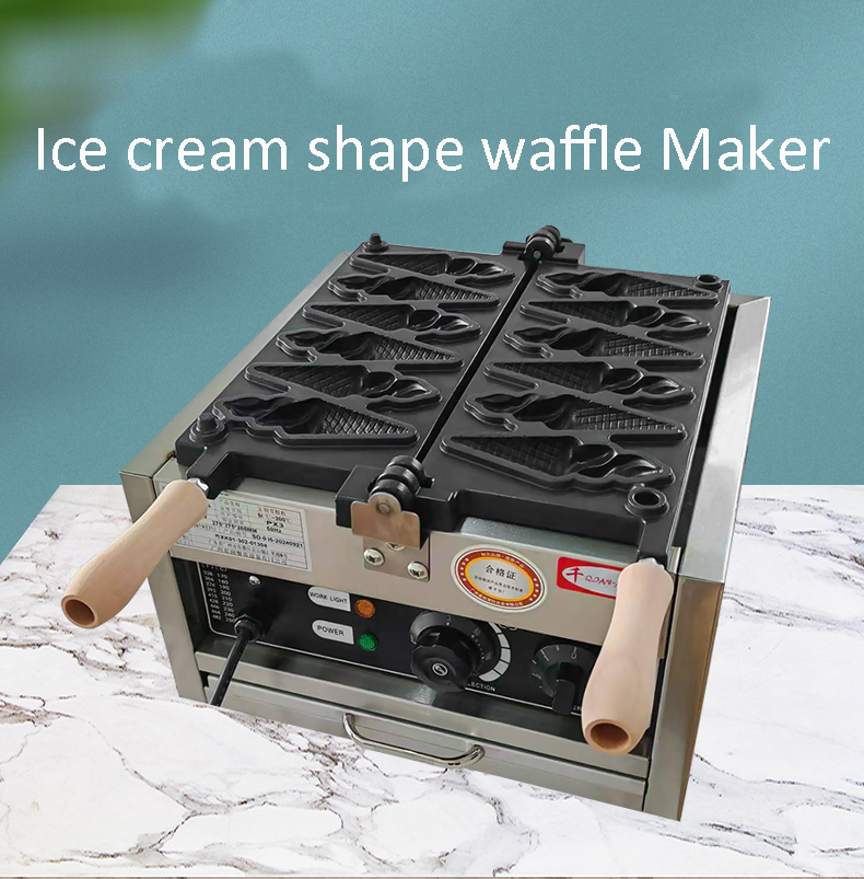 Electric Ice Cream Waffle Cone - Waffle Cone Maker reseña y precio