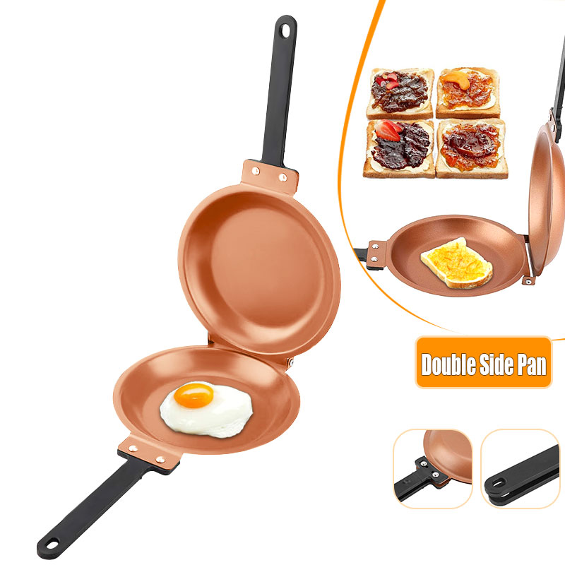 Double Side Pancake Pan Non-st - Mini Pancake Griddle reseña y precio