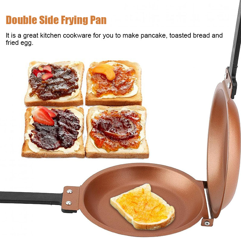 Double Side Pancake Pan Non-st - Mini Pancake Griddle reseña y precio