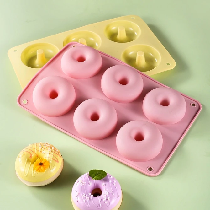 Multi Cavity Heat Resistant Si - Donut Mold Silicone reseña y precio