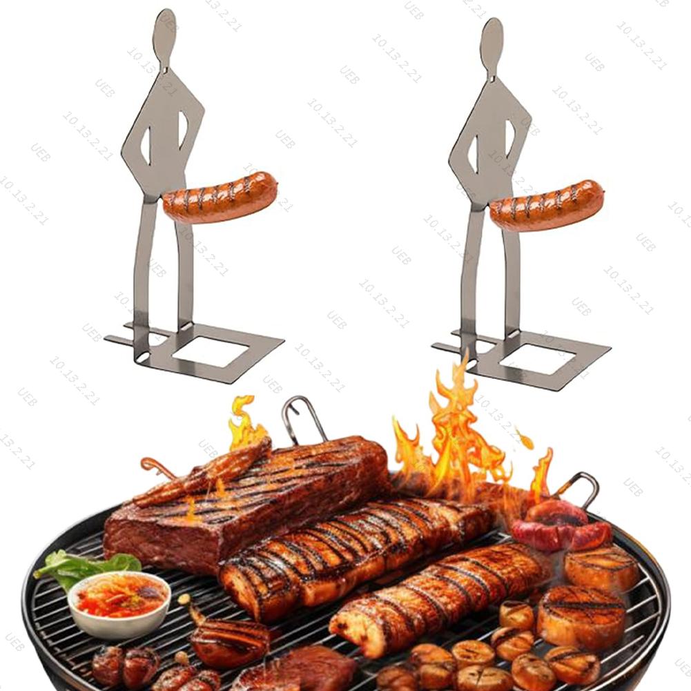 Stainless Steel BBQ Sausage Ho - Hot Dog Press reseña y precio