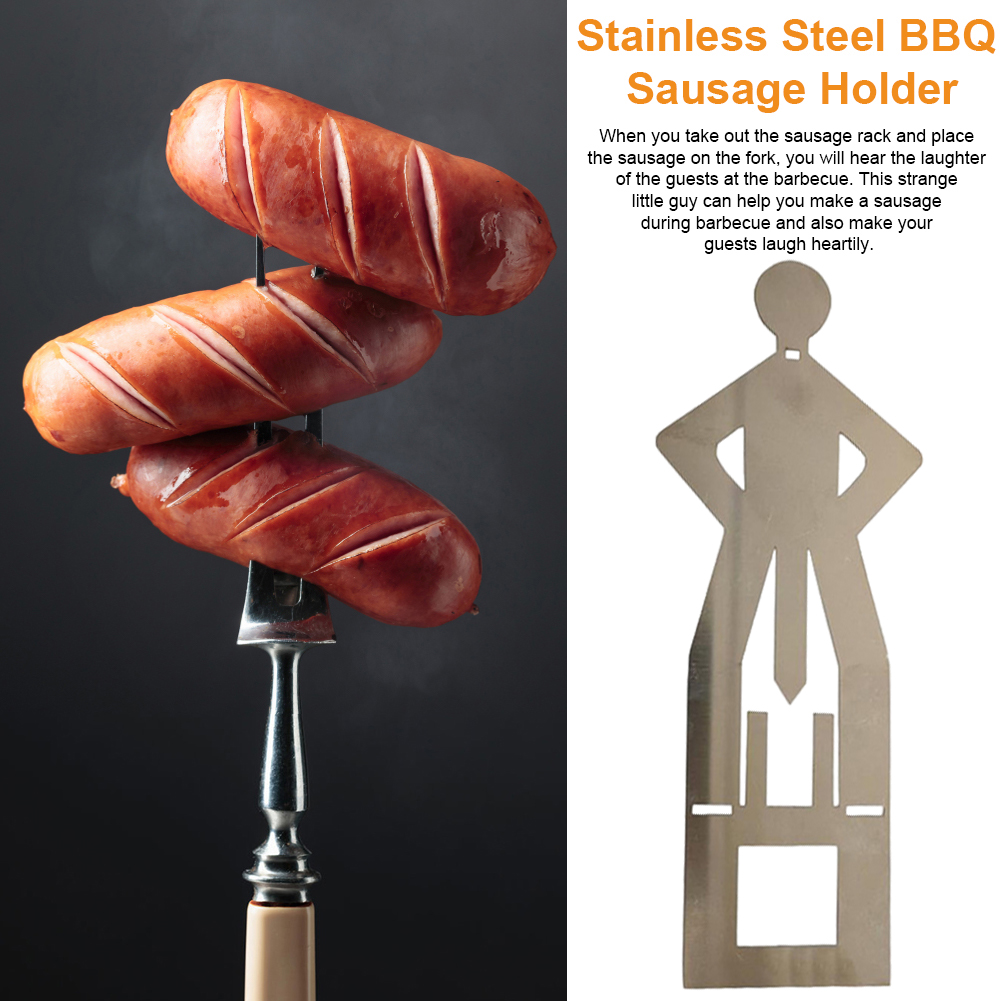 Stainless Steel BBQ Sausage Ho - Hot Dog Press reseña y precio