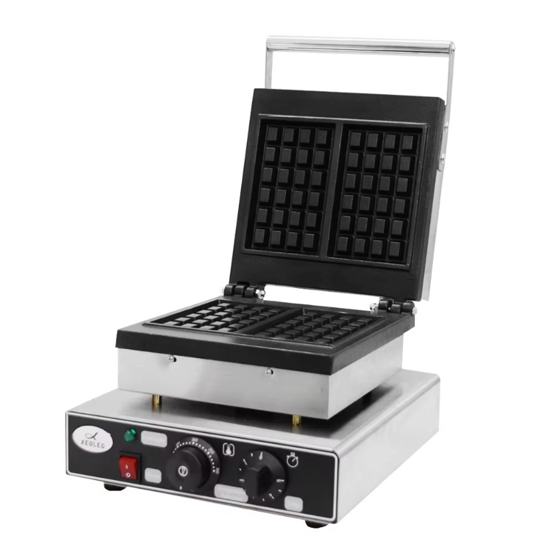 Commercial Double Plates Waffl - Waffle Cone Maker reseña y precio