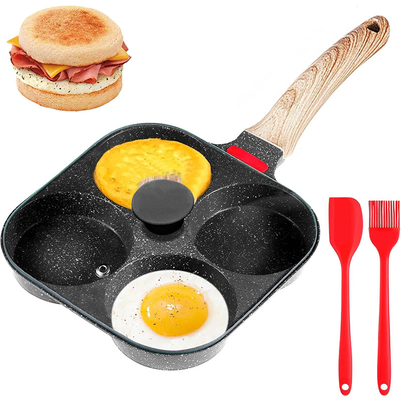 Deepened Egg Frying Pan with L - Egg Waffle Pan reseña y precio