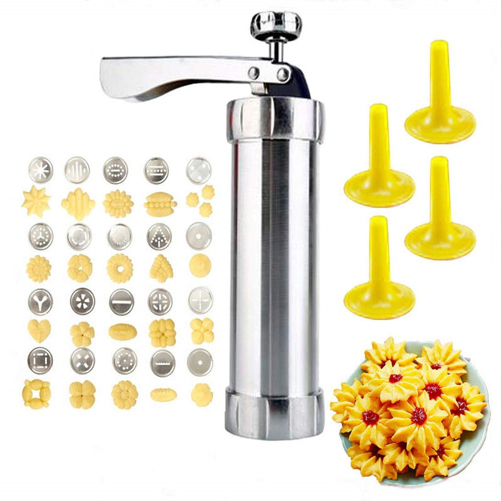 10/20pcs Aluminum Cookie Maker - Churros Maker Gun reseña y precio