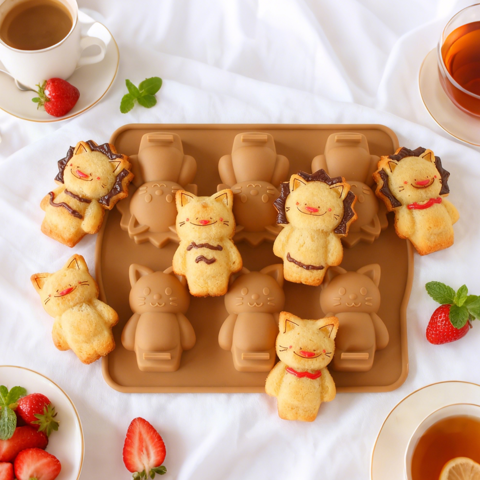 Chocolate Silicone Mold Multi- - Bunny Cake Mold reseña y precio