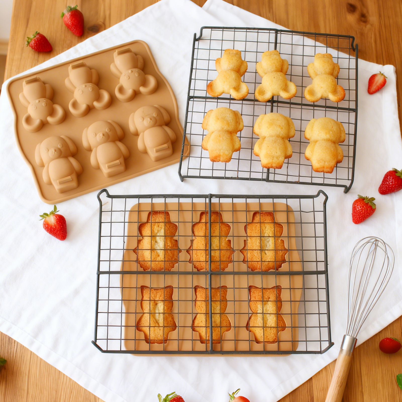 Chocolate Silicone Mold Multi- - Bunny Cake Mold reseña y precio