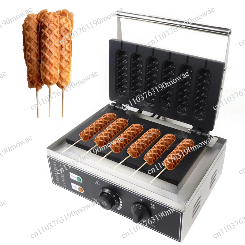 6-Piece Non-stick Waffle Bar M - Corn Dog Stick reseña y precio