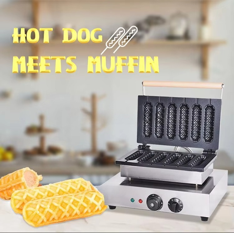 6-Piece Non-stick Waffle Bar M - Corn Dog Stick reseña y precio