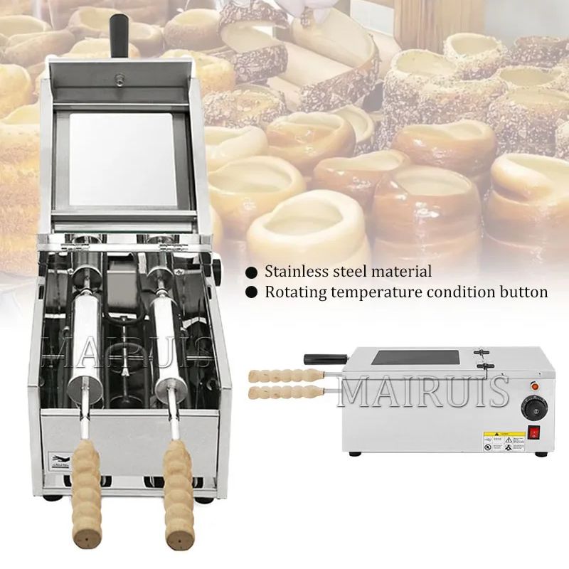 Chimney Cake Waffle Roller Dou - Waffle Cone Maker reseña y precio