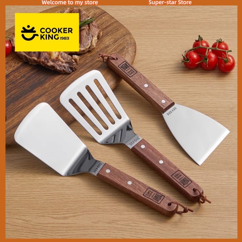 COOKER KING Stainless Steel Sp - Okonomiyaki Spatula reseña y precio