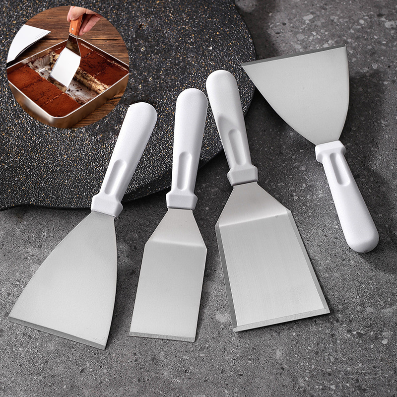 Stainless Steel Cake Spatula W - Okonomiyaki Spatula reseña y precio
