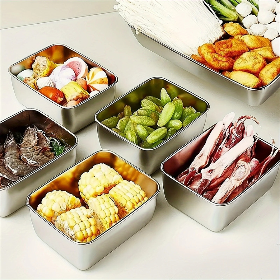 1/3/5pcs Stainless Steel Food  - Dim Sum Basket reseña y precio