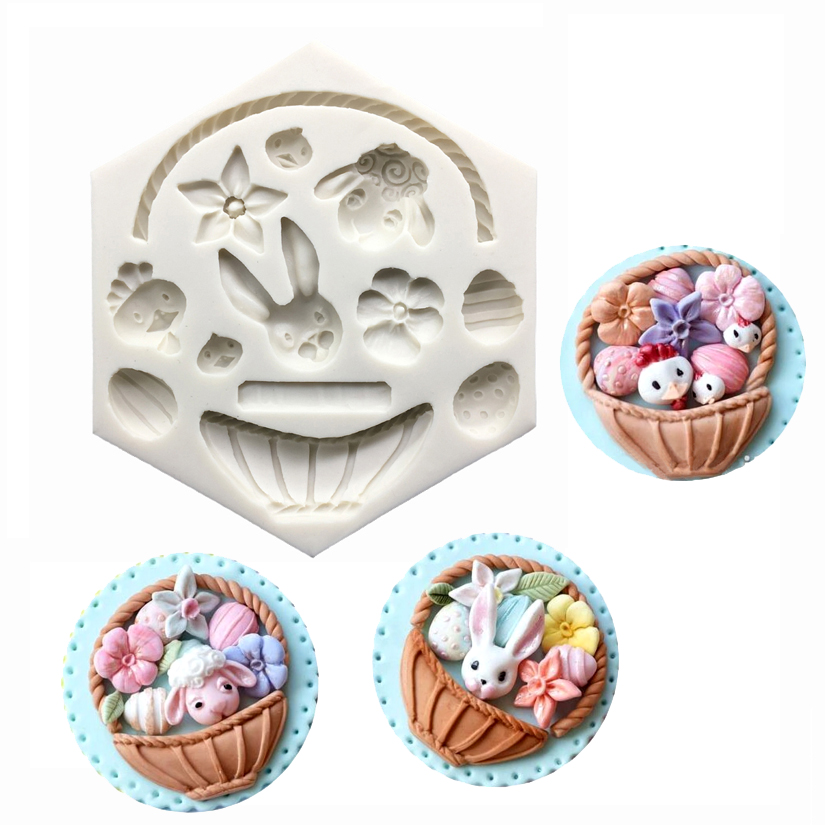 Easter Bunny Silicone Mold Fon - Bunny Cake Mold reseña y precio