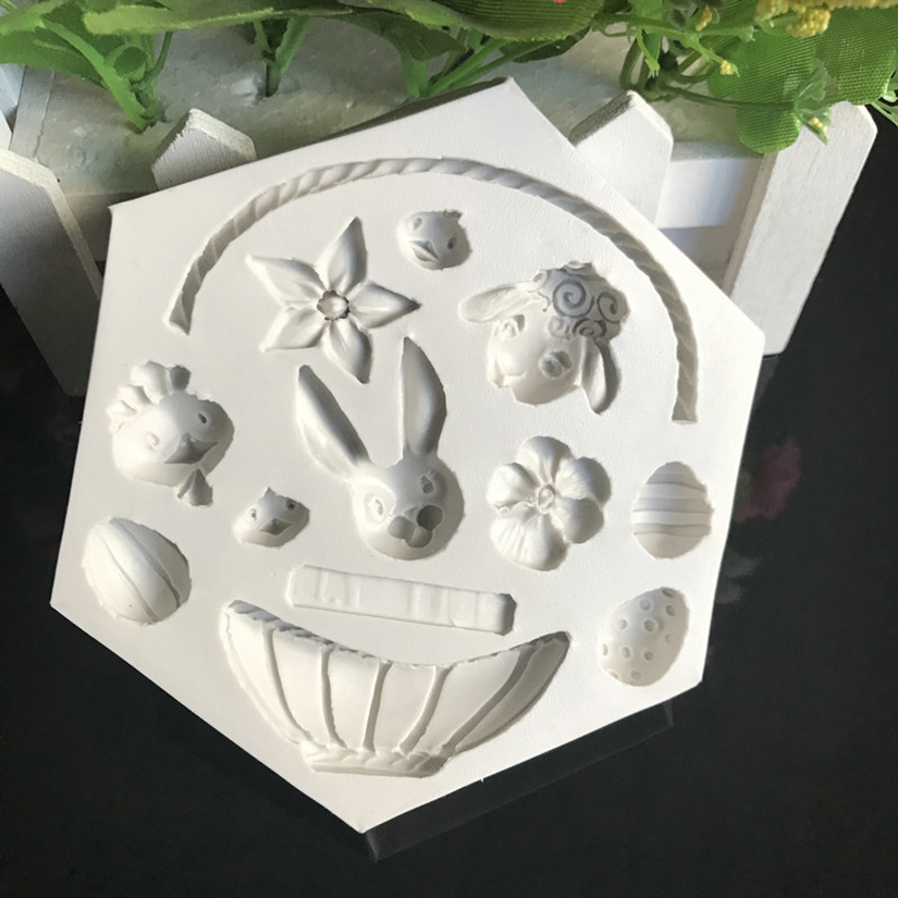 Easter Bunny Silicone Mold Fon - Bunny Cake Mold reseña y precio